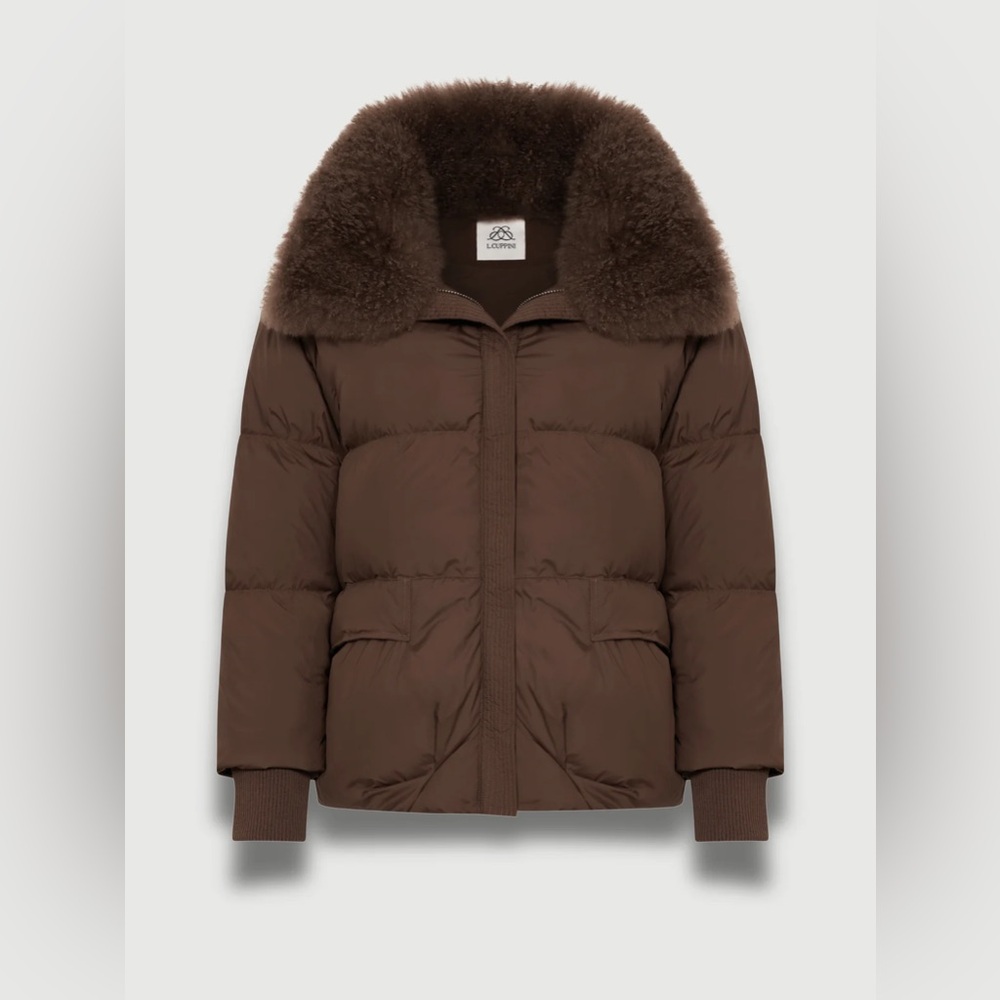 L.Cuppini The Freja Puffer Jacket and Vest Brown